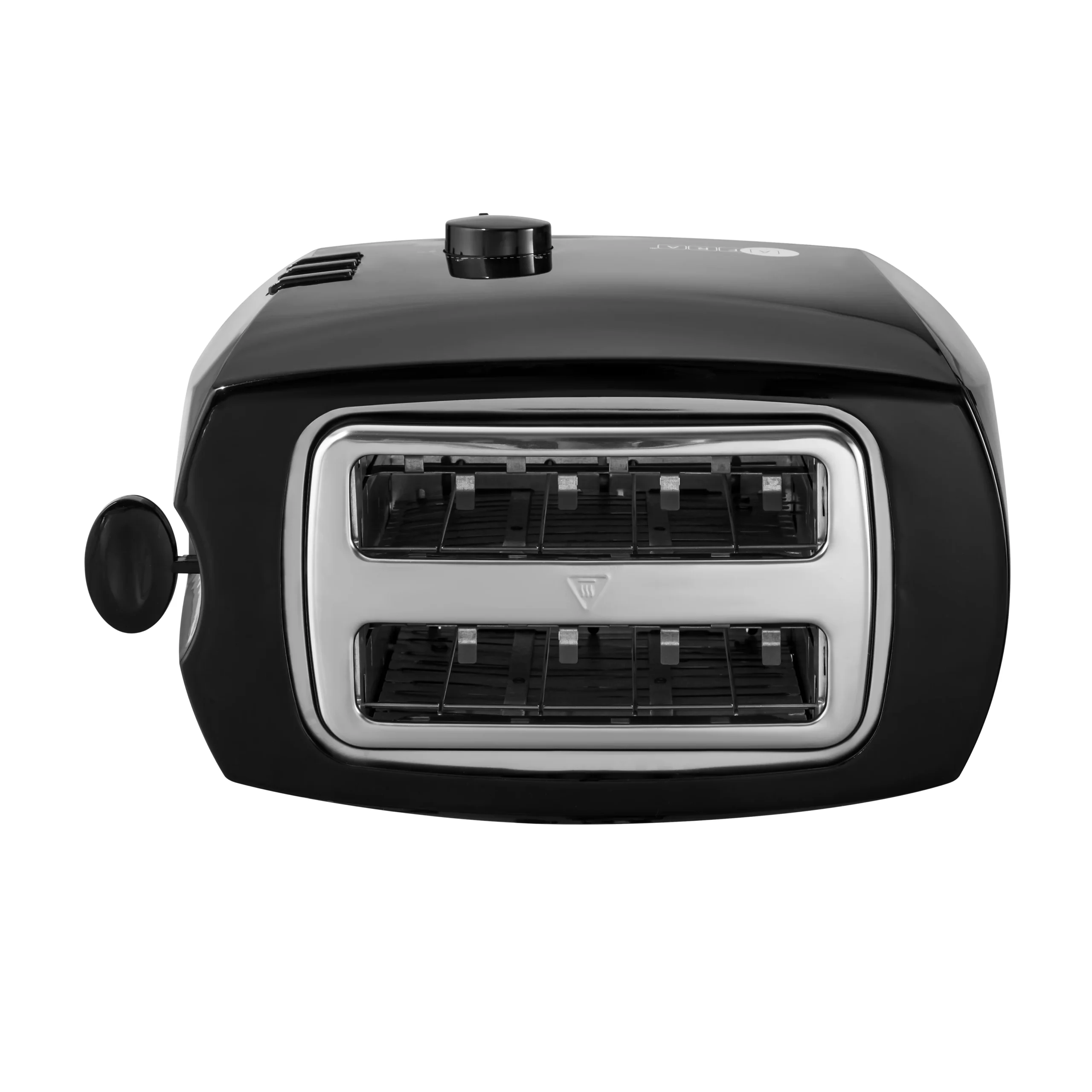 AFRA 800W 2 Slice Toaster with 6 Browning Levels in Black