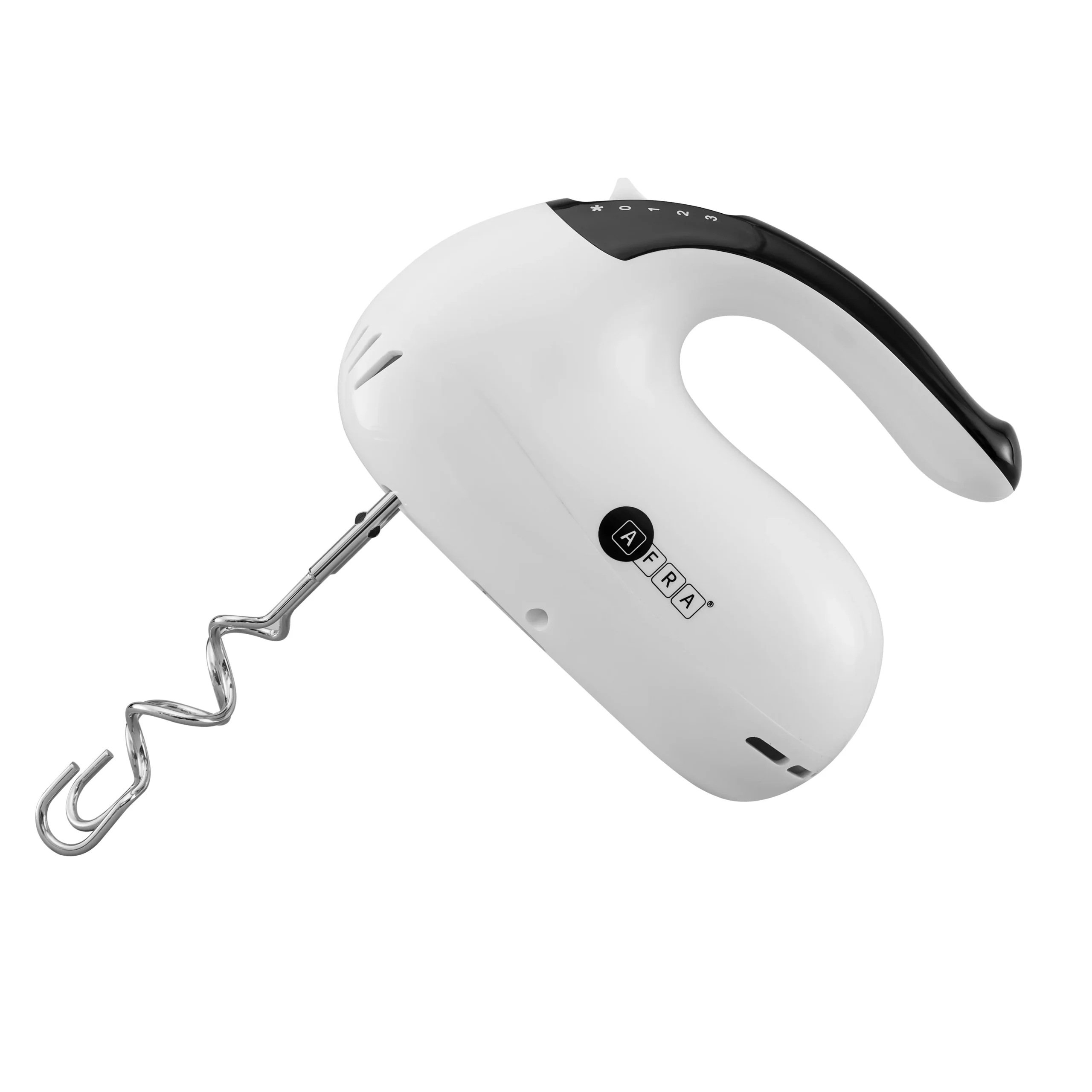 AFRA 200W Hand Mixer with 3 Speeds in White and Black