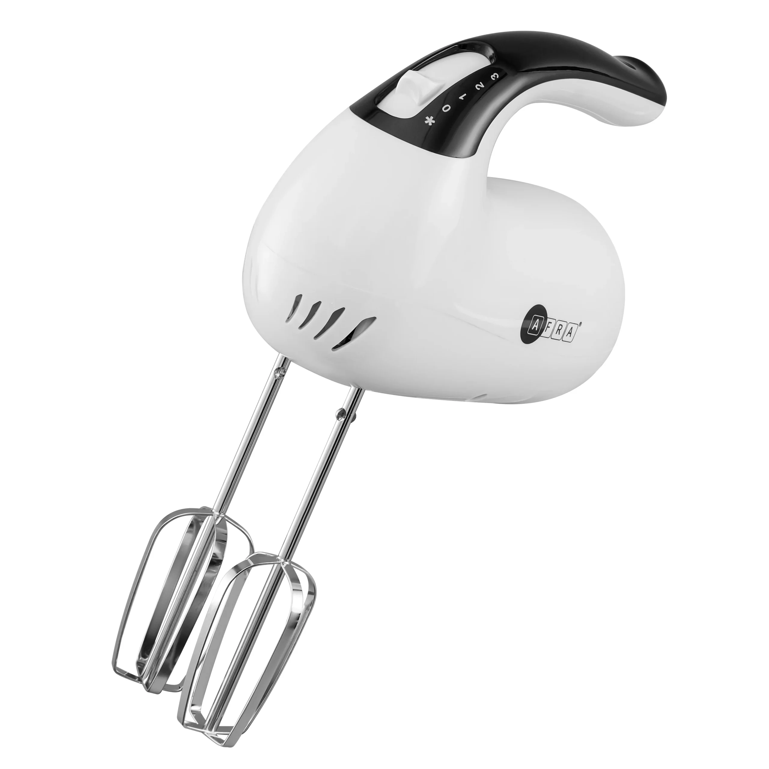 AFRA 200W Hand Mixer with 3 Speeds in White and Black