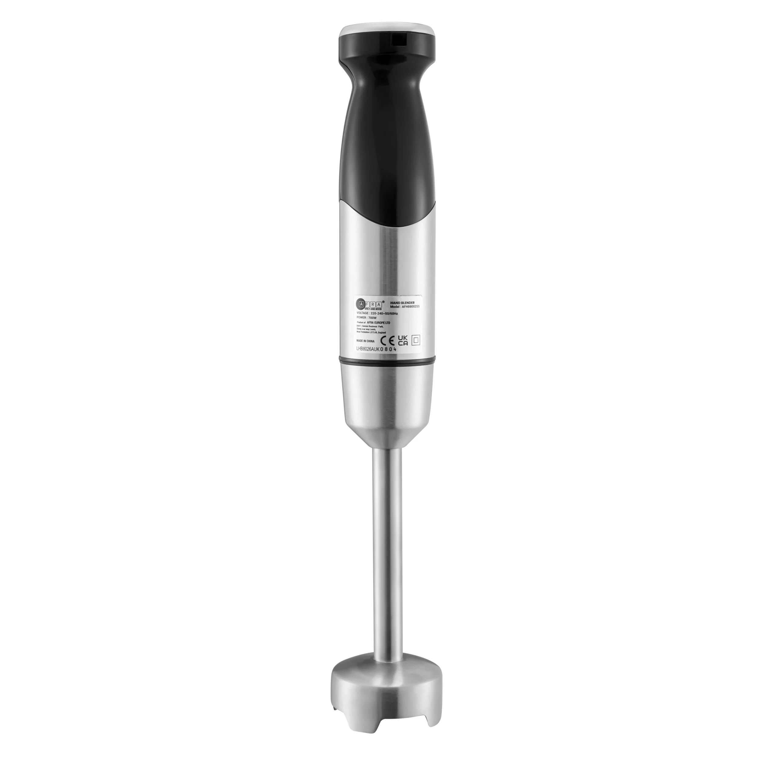 AFRA 800W Hand Blender with 2 Speeds in Stainless Steel
