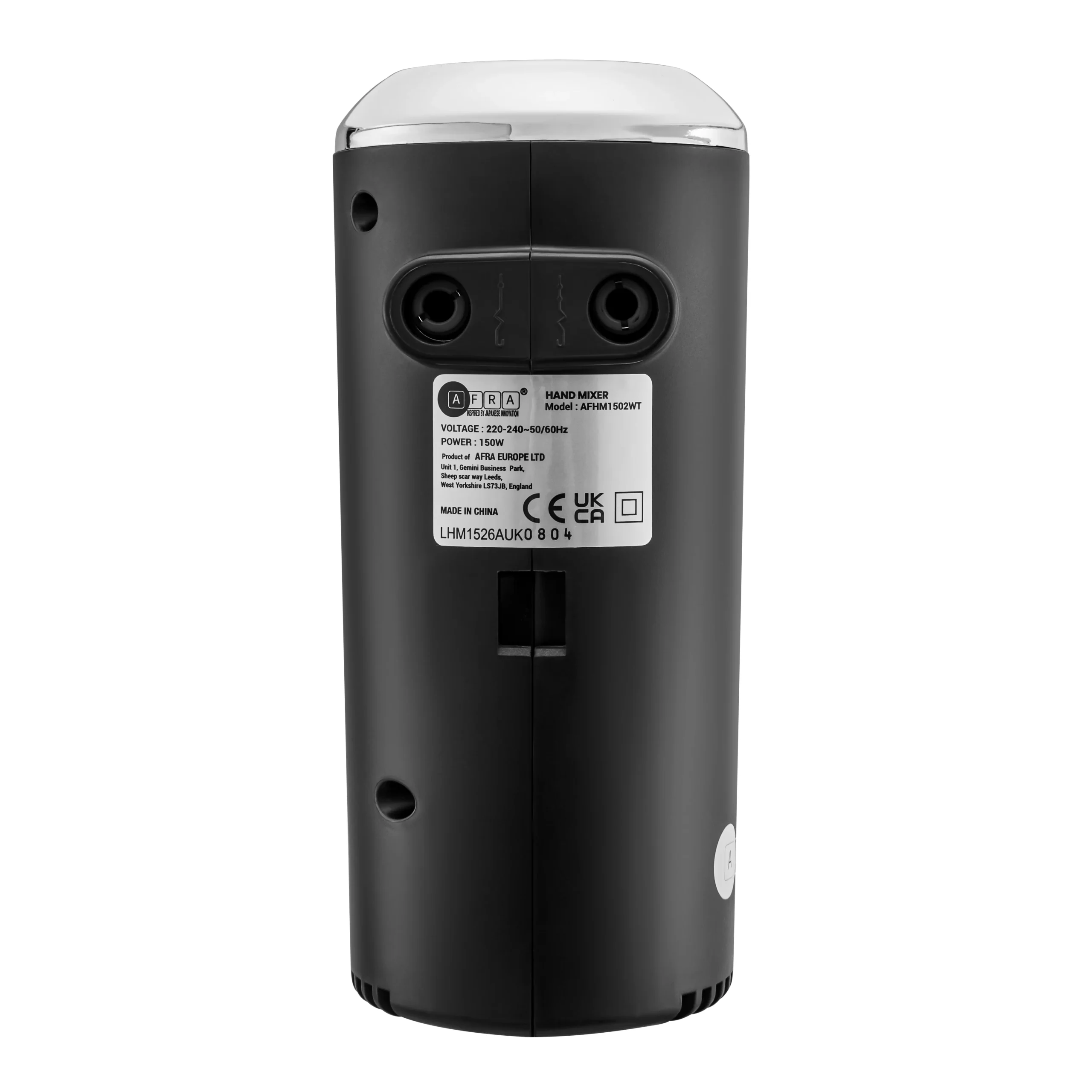 AFRA 150W Hand Mixer with 2 Speeds in White