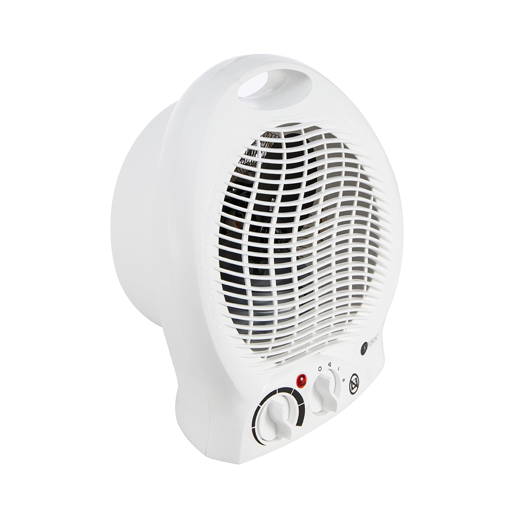 AFRA 2000W Fan Heater with Adjustable Thermostat in White