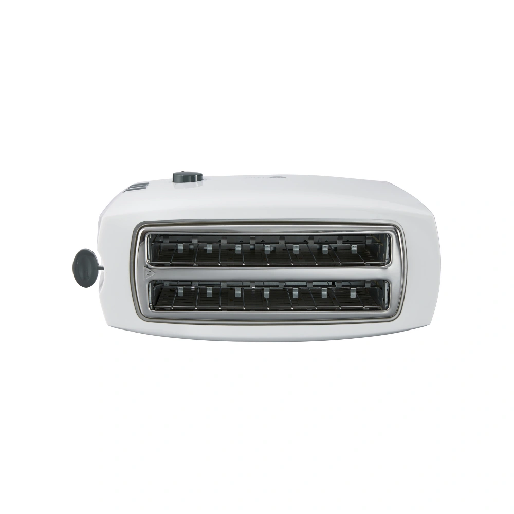 AFRA 800W 4 Slice Toaster with 6 Browning Levels in White
